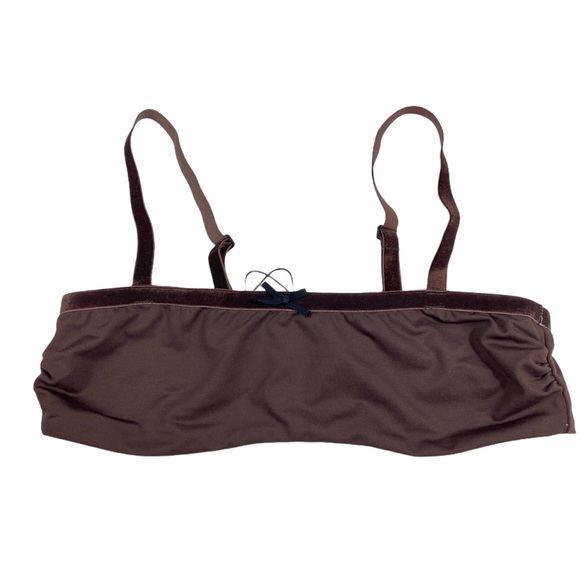 NWT SOLID & STRIPED The Rose Bikini Top S - Picture 3 of 5